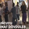 Ünlü oyuncuyu Taksim'de tekme tokat dövdüler
