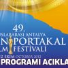 Portakal'ın festival programı açıklandı