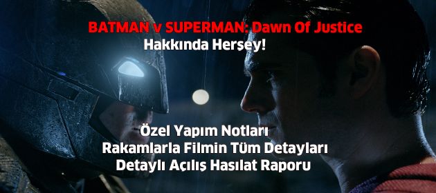 Batman v Superman: Adaletin Şafağı Hakkında Merak Edilen Herşey!