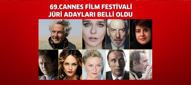69. Cannes Film Festivali Jüri Adayları Belli Oldu
