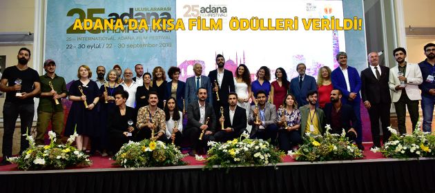 Adana Film Festivali kapsamında Kısa Film Ödül Töreni yapıldı