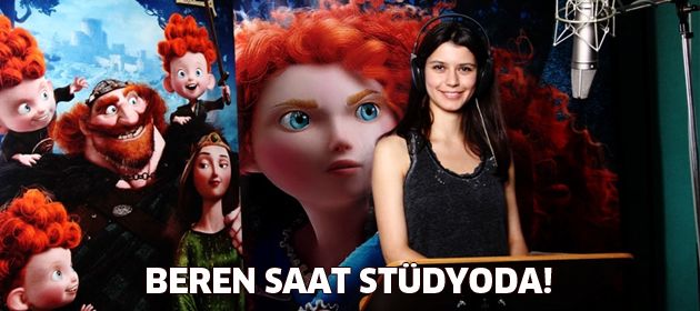 Beren Saat stüdyoda!