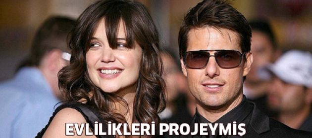 Katie Holmes: Tom için sadece bir projeymişim!