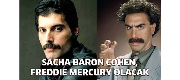 Sacha Baron ´Freddie Mercury' oluyor