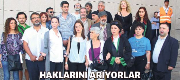 Oyuncular hakkını arıyor