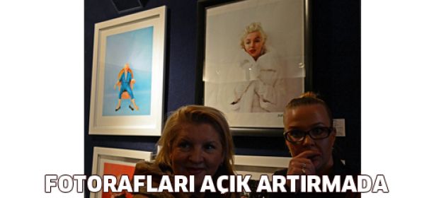 Efsane yıldızın fotoğrafları açık artırmada