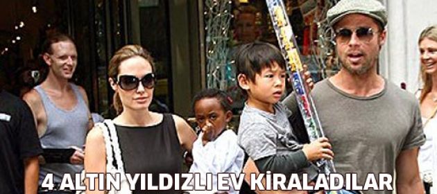Pitt ve Jolie'ye 4 altın yıldızlı ev!