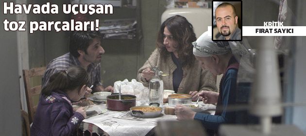 Havada uçuşan toz parçaları!