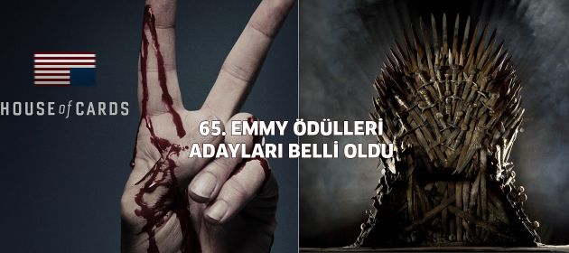 65. Emmy Ödülleri adayları belli oldu