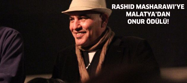 Masharawi’ye Onur Ödülü!