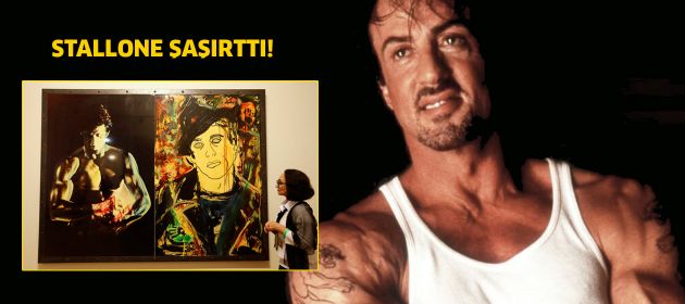 Sylvester Stallone meğerse ressammış!