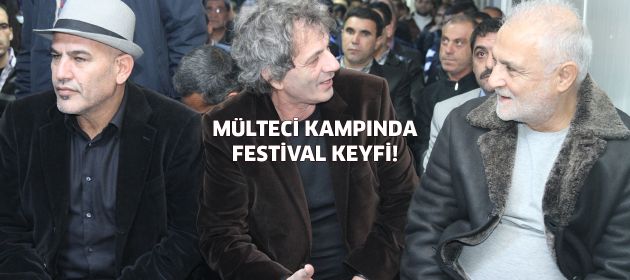 Mülteci Kampında Festival Keyfi!