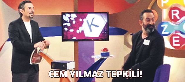 Cem Yılmaz'da tepkili!