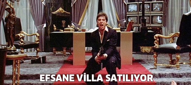 Scarface’in efsane villası satılıyor