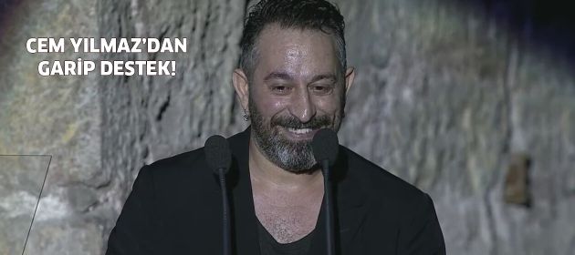 Cem Yılmaz'dan ALS hastalığına garip destek!