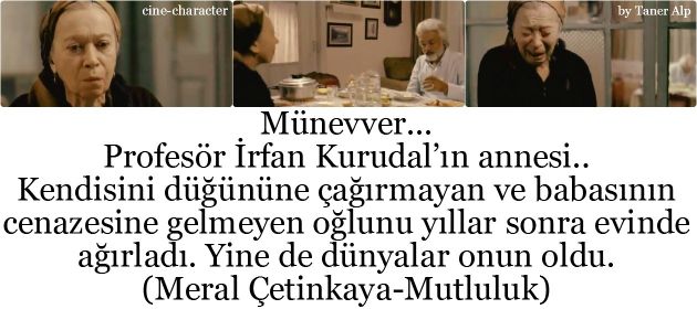 Taner Alp'den "Sine Karakter"...Münevver