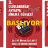 Uluslararası Antalya Sinema Günleri Başlıyor!