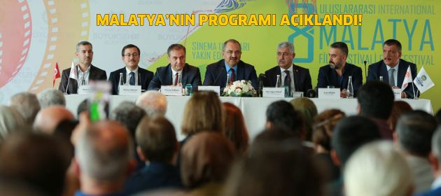 Malatya'nın programı açıklandı!