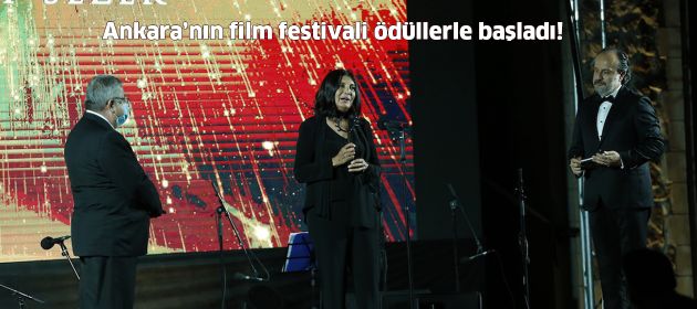 Ankara’nın film festivali ödüllerle başladı!