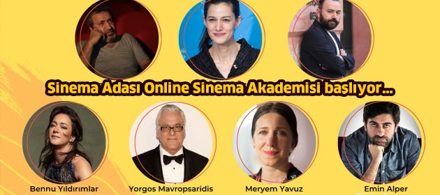 Sinema Adası Online Sinema Akademisi başlıyor…