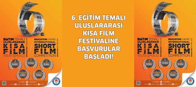 Eğitim Temalı 6. Uluslararası Kısa Film Yarışmasına Başvurular Başladı!