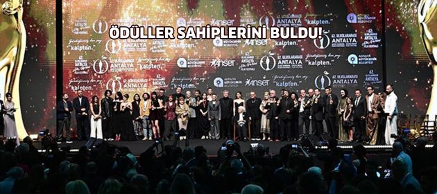 Altın Portakal'da ödüller sahiplerini buldu!
