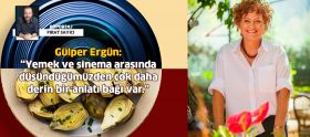 Gülper Ergün: "Yemek ve sinema arası...