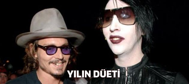 Marilyn Manson ve Johnny Depp Düeti