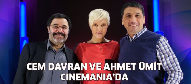 Cem Davran ve Ahmet Ümit Cinemania'da