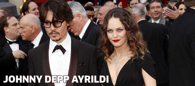 Johnny Depp eşi Vanessa Paradis'ten ayrıldı
