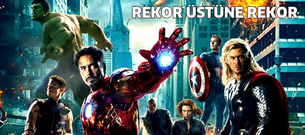 'Yenilmezler'den rekor üstüne rekor