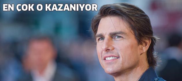 En zengin aktör Tom Cruise!