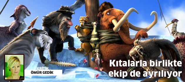 Kıtalarla birlikte ekip de ayrılıyor